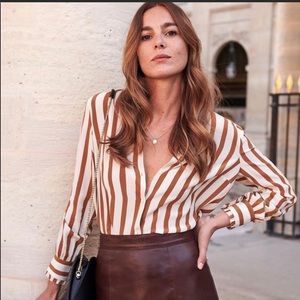 Sezane Cuzco Blouse EU 36 US 4